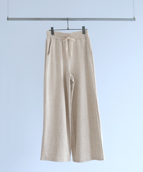 reca(レカ)の「カシミアタッチスムースワイドパンツ(その他パンツ・レディース・グレー/ブラウン/スミクロ/ベージュ・M)」の18枚目の写真