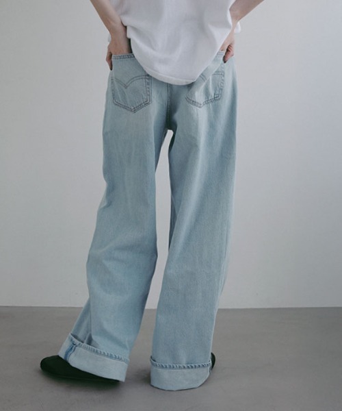 ETRE TOKYO(エトレトウキョウ)の「Levi's CINCH WIDE LEG(デニムパンツ・レディース・ブルー/ブラック/ライトブルー・25/27/26)」の17枚目の写真