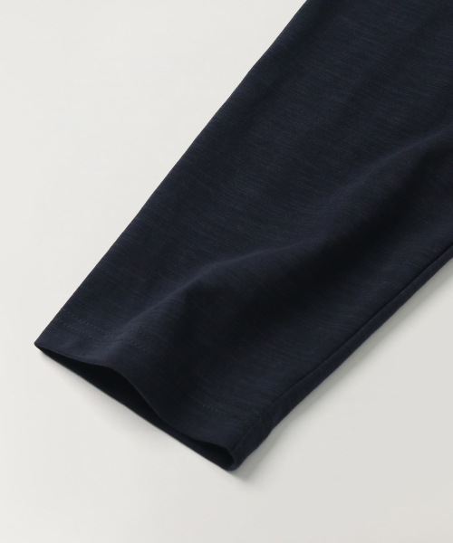 INDUST（インダスト）の「ローカットコットンスラブロング丈ノースリーブ（ネイビー）（Tシャツ/カットソー・レディース・ネイビー・MEDIUM/LARGE/SMALL）」の6枚目の写真