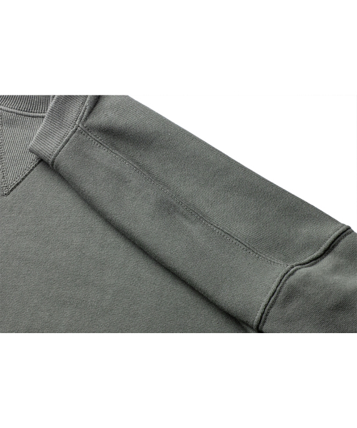 THE RESQ（ザーレスキュー）の「CLASSIC PATINA SWEATSHIRT [FADED OLIVE]（スウェット・レディース・その他・MEDIUM）」の4枚目の写真