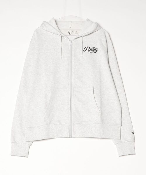 ROXY(ロキシー)の「ロキシー ROXY HISTORICAL ZIP HOODIE(パーカー・レディース・ブラック/グレー・M/L/S)」の1枚目の写真