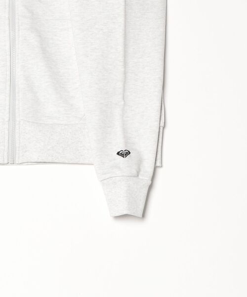 ROXY(ロキシー)の「ロキシー ROXY HISTORICAL ZIP HOODIE(パーカー・レディース・ブラック/グレー・M/L/S)」の5枚目の写真