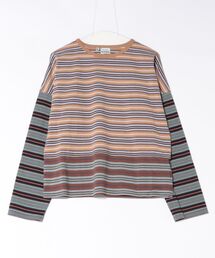 GANNI TRIPLE BORDER LAYER LS EX