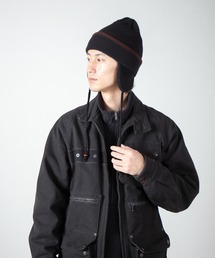 INDIETRO ASSOCIATION（インディエトロアソシエーション）の「Ear Knit Cap / 耳付きニットキャップ（ニットキャップ/ビーニー）」