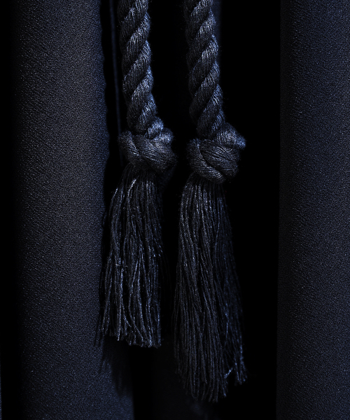 KIRTIMUKHA（キールティムカ）の「刺繍ブラックロープワイドパンツ ブラック（起毛ver.）（その他パンツ・レディース・その他・FREE）」の4枚目の写真