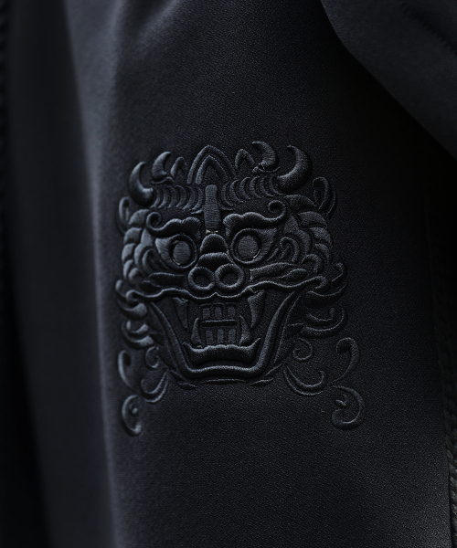 KIRTIMUKHA（キールティムカ）の「刺繍ブラックロープワイドパンツ ブラック（起毛ver.）（その他パンツ・レディース・その他・FREE）」の12枚目の写真