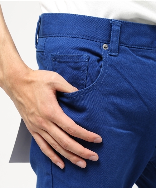 VIBGYOR（ヴィブジョー）の「VIBGYOR Select/ カツラギカラークロップドパンツ（チノパンツ・メンズ・ブラック/カーキ/ベージュ/ロイヤルブルー/ホワイト/グレー系その他/ホワイト系その他/ブラック系その他・MEDIUM/X-LARGE/LARGE/SMALL）」の15枚目の写真