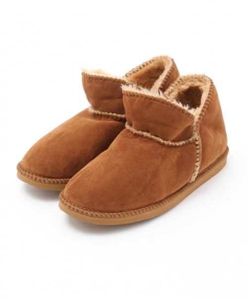 GLOBAL WORK（グローバルワーク）の「ソフトフェイクムートン/727356（ブーツ・レディース・ブラウン/ブラック/ベージュ・LARGE/MEDIUM）」の6枚目の写真