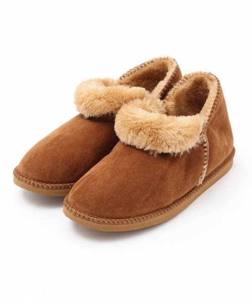 GLOBAL WORK（グローバルワーク）の「ソフトフェイクムートン/727356（ブーツ・レディース・ブラウン/ブラック/ベージュ・LARGE/MEDIUM）」の5枚目の写真