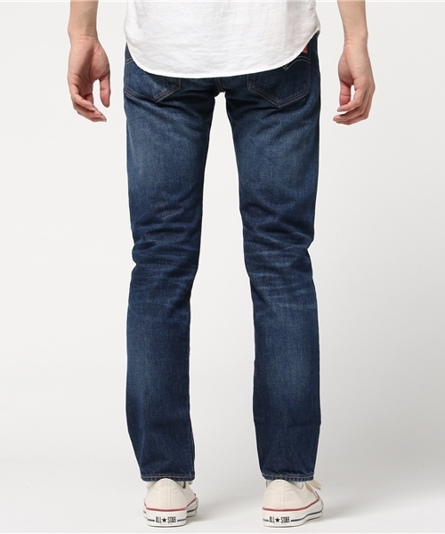501(R)T（ゴーマルイチティー）の「501(R) CT カスタムテーパード インディゴブルー WHITE OAK CONE DENIM セルビッチ/14oz（デニムパンツ・メンズ・インディゴブルー・W33 L32/W29 L32/W34 L32/W31 L32/W30 L32/W28 L32/W36 L32/W32 L32）」の8枚目の写真