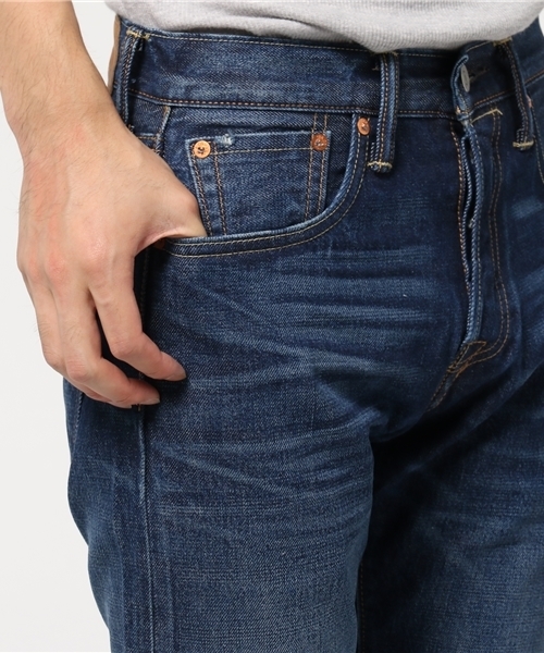 501(R)T（ゴーマルイチティー）の「501(R) CT カスタムテーパード インディゴブルー WHITE OAK CONE DENIM セルビッチ/14oz（デニムパンツ・メンズ・インディゴブルー・W33 L32/W29 L32/W34 L32/W31 L32/W30 L32/W28 L32/W36 L32/W32 L32）」の12枚目の写真