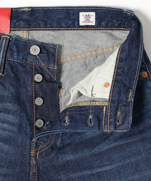 501(R)T（ゴーマルイチティー）の「501(R) CT カスタムテーパード インディゴブルー WHITE OAK CONE DENIM セルビッチ/14oz（デニムパンツ・メンズ・インディゴブルー・W33 L32/W29 L32/W34 L32/W31 L32/W30 L32/W28 L32/W36 L32/W32 L32）」の3枚目の写真