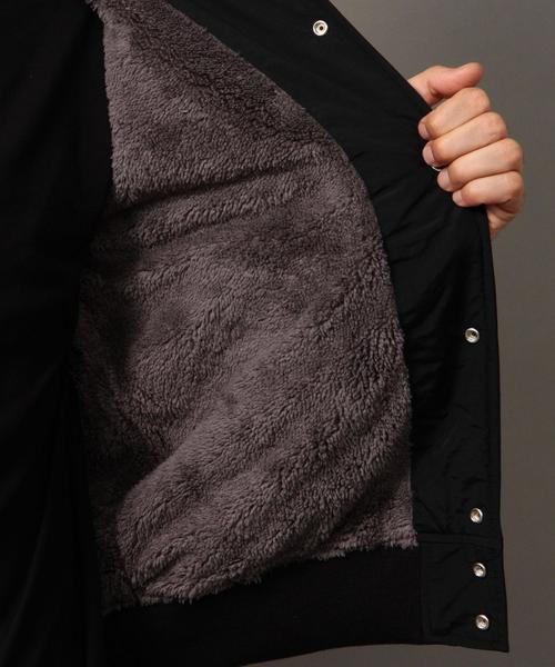 Champion（チャンピオン）の「【別注】 ＜Champion（チャンピオン）＞ ∴ SNAP JKT/アウター◆（ナイロンジャケット・メンズ・ブラック/ダークグリーン・SMALL/MEDIUM/LARGE）」の5枚目の写真