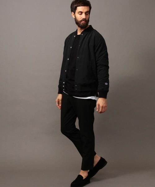 Champion（チャンピオン）の「【別注】 ＜Champion（チャンピオン）＞ ∴ SNAP JKT/アウター◆（ナイロンジャケット・メンズ・ブラック/ダークグリーン・SMALL/MEDIUM/LARGE）」の15枚目の写真