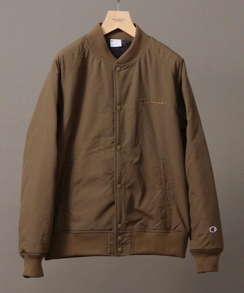 Champion（チャンピオン）の「【別注】 ＜Champion（チャンピオン）＞ ∴ SNAP JKT/アウター◆（ナイロンジャケット・メンズ・ブラック/ダークグリーン・SMALL/MEDIUM/LARGE）」の16枚目の写真