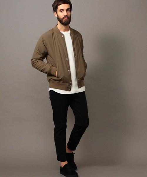 Champion（チャンピオン）の「【別注】 ＜Champion（チャンピオン）＞ ∴ SNAP JKT/アウター◆（ナイロンジャケット・メンズ・ブラック/ダークグリーン・SMALL/MEDIUM/LARGE）」の18枚目の写真