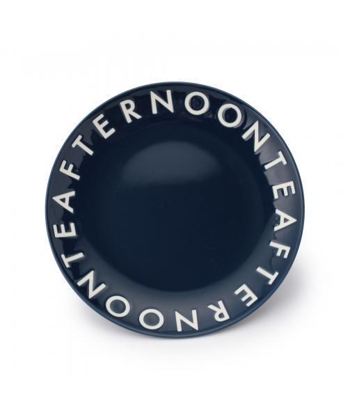 Afternoon Tea(アフタヌーンティー)の「EF19 ロゴプレートM(食器)」|ネイビー