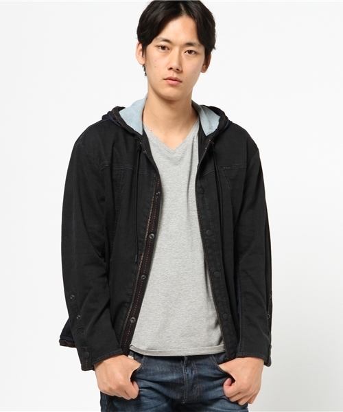 DIESEL（ディーゼル）の「00SXKQ0682R（デニムジャケット・メンズ・ブルー系その他・SMALL/MEDIUM/LARGE/X-LARGE）」の4枚目の写真