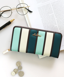 マルチカラーラウンドファスナー長財布