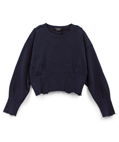 RNA(アールエヌエー)の「M0610 リメイク風裏毛変形プルオーバー(Tシャツ/カットソー・レディース・オフホワイト/杢グレー/ダークネイビー・MEDIUM)」の11枚目の写真