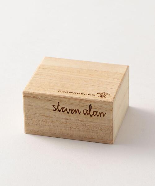 Steven Alan（スティーブンアラン）の「＜大澤鼈甲＞ 4MM BARA RING/ﾘﾝｸﾞ（リング・メンズ・ブラウン・16/18/14/20）」の3枚目の写真