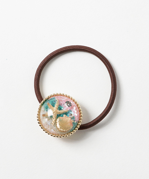 Kahiko（カヒコ）の「【Kahiko】アクアリウムヘアゴム（ヘアゴム・レディース・カラフル/ホワイト/ブルー・FREE）」の3枚目の写真