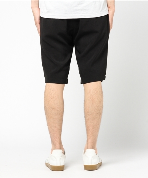 CUSTOM CULTURE（カスタムカルチャー）の「【CUSTOM CULTURE】　1タックショーツ　無地（その他パンツ・メンズ・ネイビー/ブラック・3/2/1/4）」の4枚目の写真