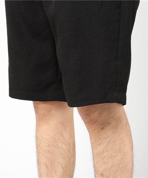 CUSTOM CULTURE（カスタムカルチャー）の「【CUSTOM CULTURE】　1タックショーツ　無地（その他パンツ・メンズ・ネイビー/ブラック・3/2/1/4）」の9枚目の写真