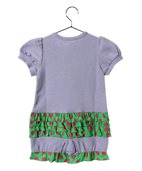 fafa（フェフェ）の「TOTO | ロンパース（ロンパース・キッズ・ラベンダー/ミント・70）」の3枚目の写真