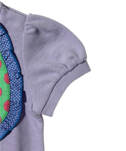 fafa（フェフェ）の「TOTO | ロンパース（ロンパース・キッズ・ラベンダー/ミント・70）」の5枚目の写真