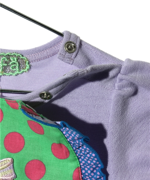 fafa（フェフェ）の「TOTO | ロンパース（ロンパース・キッズ・ラベンダー/ミント・70）」の7枚目の写真