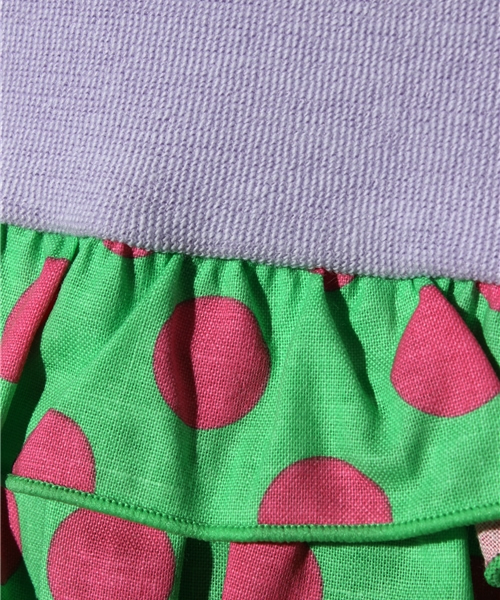 fafa（フェフェ）の「TOTO | ロンパース（ロンパース・キッズ・ラベンダー/ミント・70）」の8枚目の写真