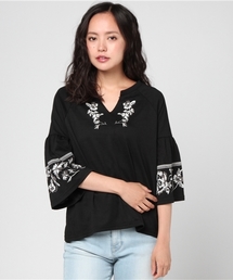 VENCEEXCHANGE | 発泡プリントプルオーバー     (Tシャツ/カットソー)