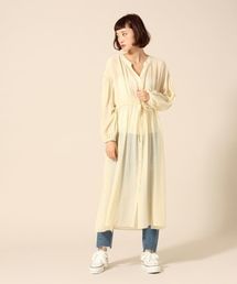LOWRYS FARM | ＪＺシャツガウンワンピース　769427 (ワンピース)