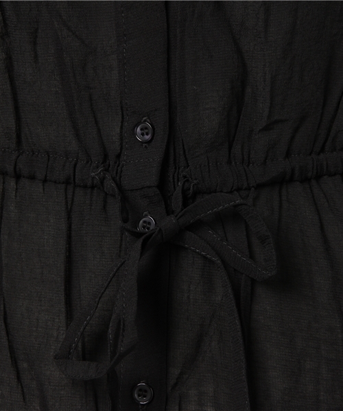 LOWRYS FARM（ローリーズファーム）の「ＪＺシャツガウンワンピース　769427 （ワンピース・レディース・ホワイト/ブラック/オレンジ・MEDIUM/LARGE）」の10枚目の写真