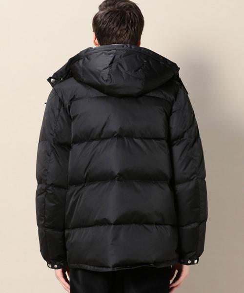 ORCIVAL ブラック ダウンジャケット Orcival ブラック ダウンジャケット ノーカラー1