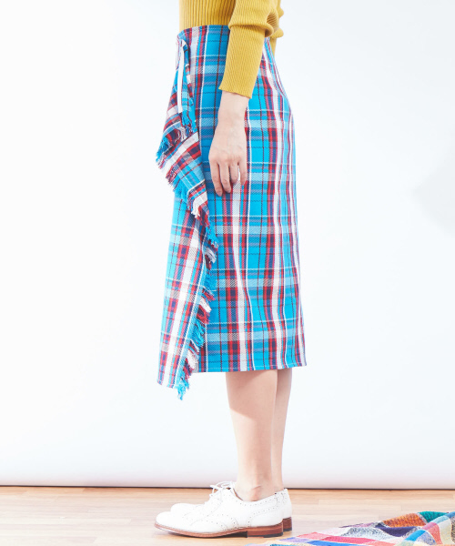 Abahouse Devinette(ドゥヴィネット)の「カットオフラップスカート(スカート・レディース・その他1・38/36)」の3枚目の写真