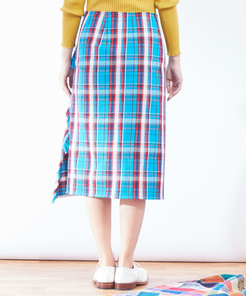 Abahouse Devinette(ドゥヴィネット)の「カットオフラップスカート(スカート・レディース・その他1・38/36)」の4枚目の写真