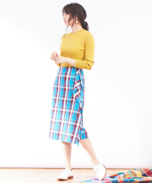 Abahouse Devinette(ドゥヴィネット)の「カットオフラップスカート(スカート・レディース・その他1・38/36)」の10枚目の写真