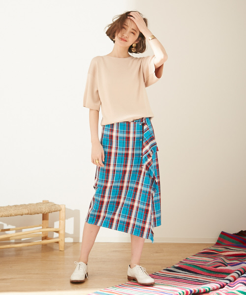 Abahouse Devinette(ドゥヴィネット)の「カットオフラップスカート(スカート・レディース・その他1・38/36)」の13枚目の写真