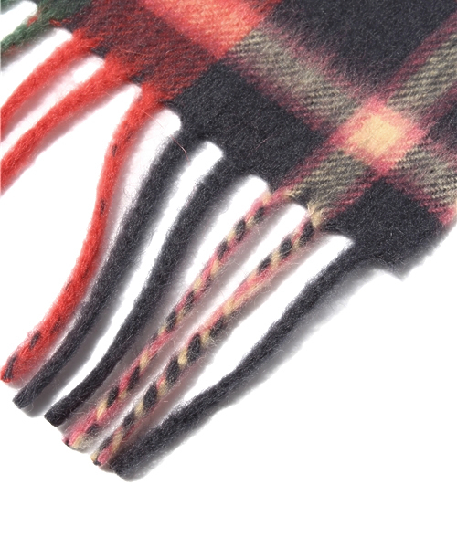 BEAUTY&YOUTH UNITED ARROWS（ビューティーアンドユースユナイテッドアローズ）の「BY SCOTTISH TRADITION ウールチェックマフラー ◆（マフラー・レディース・グレー/ブラウン/ライム/ダークグリーン・フリー）」の5枚目の写真