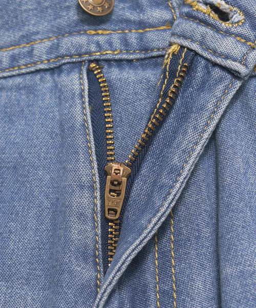 MONO-MART(モノマート)の「バギーシルエットワイドデニムパンツ/ワイドパンツ(MONO-MART)(デニムパンツ・メンズ・サックスブルー/インディゴブルー/ブルー/ライトインディゴブルー・M/L)」の7枚目の写真