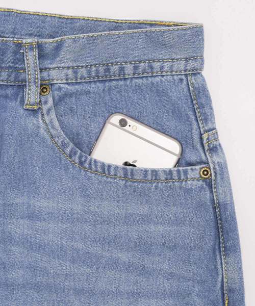 MONO-MART(モノマート)の「バギーシルエットワイドデニムパンツ/ワイドパンツ(MONO-MART)(デニムパンツ・メンズ・サックスブルー/インディゴブルー/ブルー/ライトインディゴブルー・M/L)」の8枚目の写真