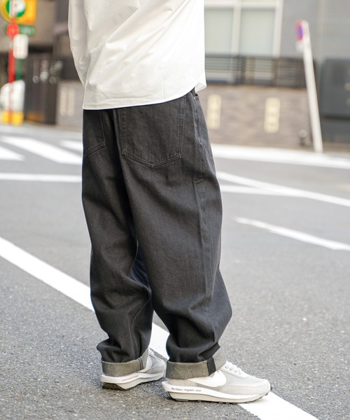 ikka（イッカ）の「【WEB限定】デニムバギーワイドパンツ（デニムパンツ・メンズ・ブルー/ネイビー/スカイブルー/ブラック/その他4/その他1・L/M/S/XL）」の20枚目の写真