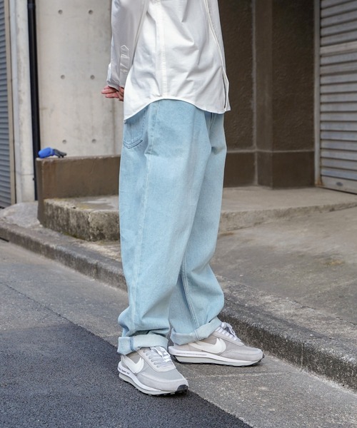 ikka（イッカ）の「【WEB限定】デニムバギーワイドパンツ（デニムパンツ・メンズ・ブルー/ネイビー/スカイブルー/ブラック/その他4/その他1・L/M/S/XL）」の16枚目の写真