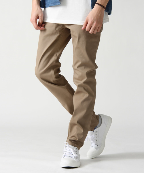 ZIP FIVE(ジップファイブ)の「スキニーフィットテーパードパンツ(その他パンツ・メンズ・ブラック/ベージュ/パープル/ネイビー/グレー/オフホワイト/チャコール/オリーブ/グリーン/モカ・SMALL/MEDIUM/LARGE/X-LARGE/X-SMALL)」の7枚目の写真