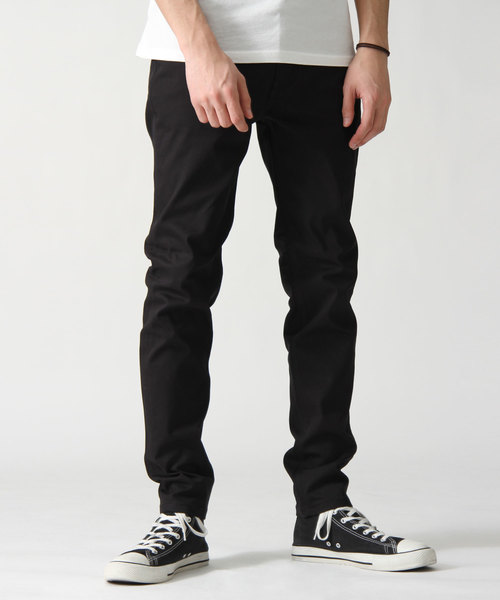 ZIP FIVE(ジップファイブ)の「スキニーフィットテーパードパンツ(その他パンツ・メンズ・ブラック/ベージュ/パープル/ネイビー/グレー/オフホワイト/チャコール/オリーブ/グリーン/モカ・SMALL/MEDIUM/LARGE/X-LARGE/X-SMALL)」の3枚目の写真