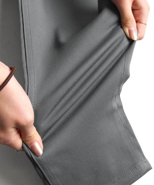 ZIP FIVE(ジップファイブ)の「スキニーフィットテーパードパンツ(その他パンツ・メンズ・ブラック/ベージュ/パープル/ネイビー/グレー/オフホワイト/チャコール/オリーブ/グリーン/モカ・SMALL/MEDIUM/LARGE/X-LARGE/X-SMALL)」の17枚目の写真