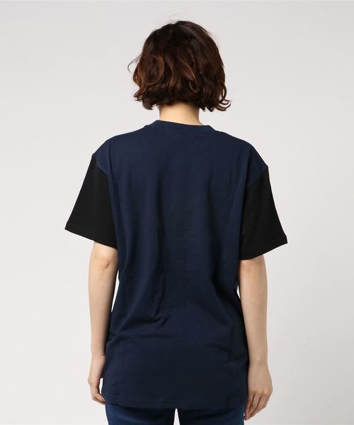 mercibeaucoup,(メルシーボークー)の「B:春インレー(Tシャツ/カットソー・メンズ・ブラック/グレー/ピンク・03)」の4枚目の写真