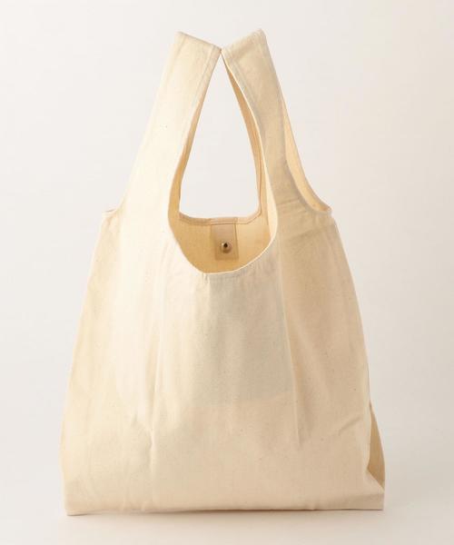 coen(コーエン)の「coenロゴマルシェバッグ(エコバッグ)(トートバッグ・レディース・ブラック/オフホワイト・FREE)」の7枚目の写真